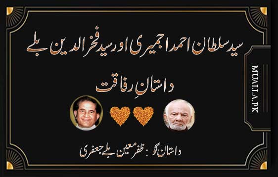 سید سلطان احمد اجمیری اور سید فخرالدین بلے , داستانِ رفاقت